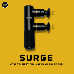 The SURGE Dual-Head Massage Gun